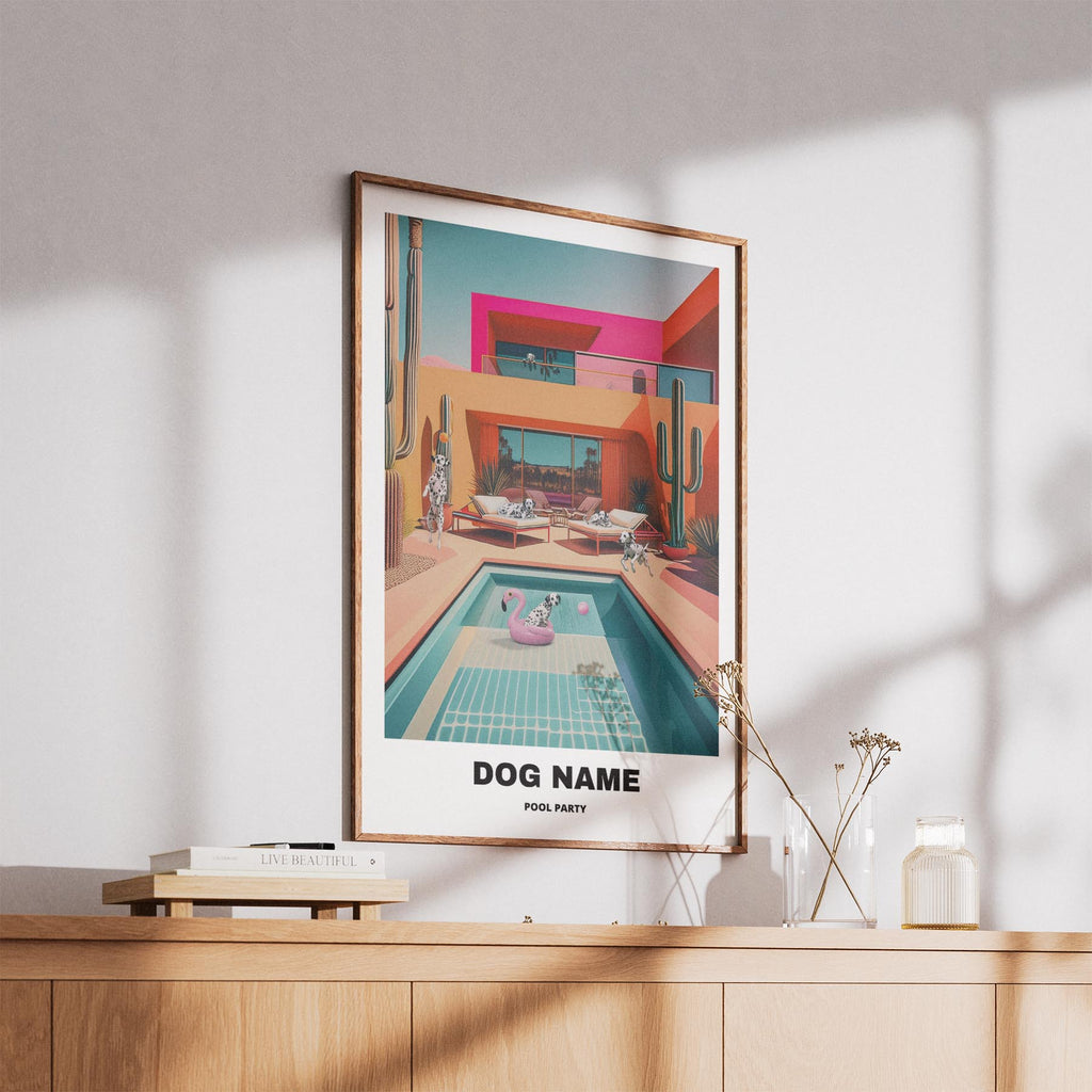 Dalmatian Custom Pool Party WITH TEXT image 5