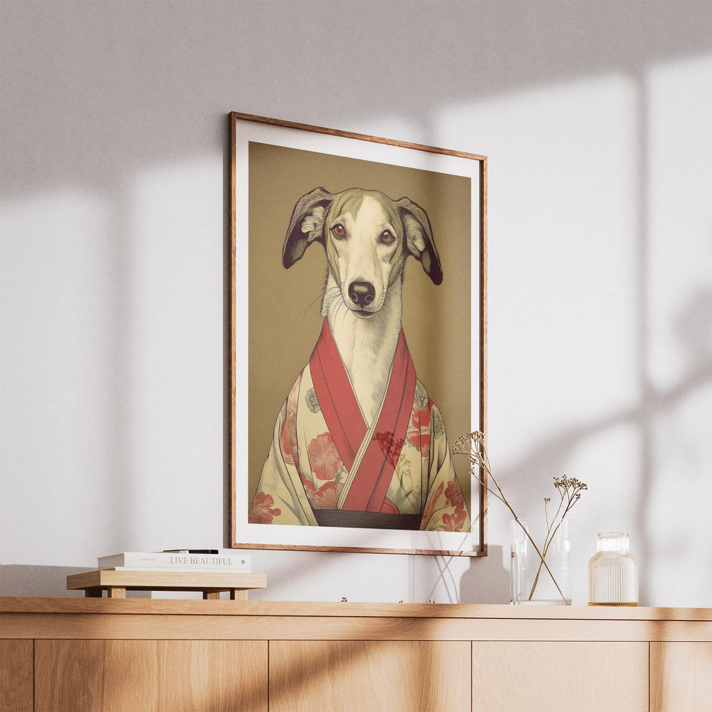 Borzoi Japanse Kimono Dog Series image 5