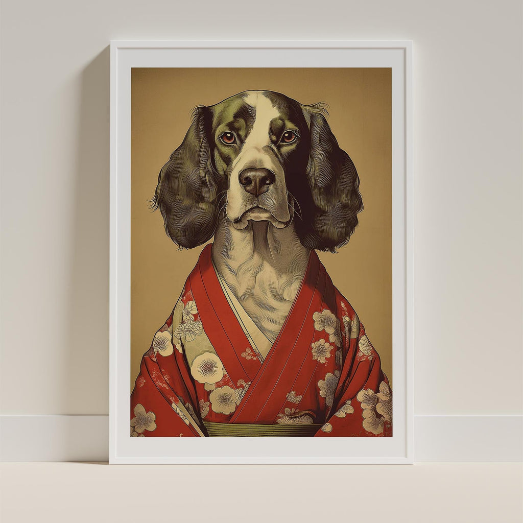 English Springer Spaniel Japanse Kimono Dog Series image 11