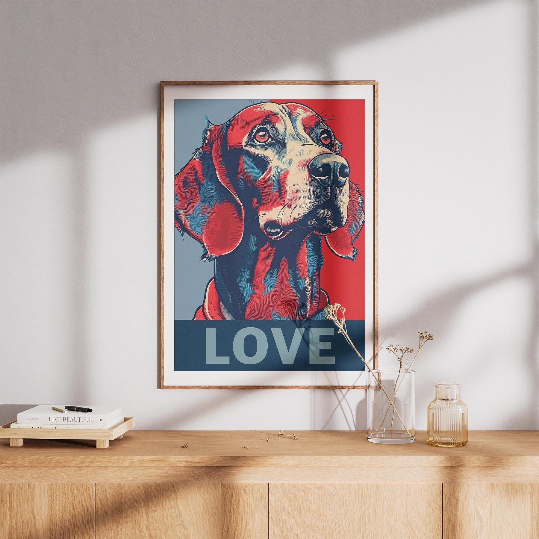 Irish Setter LOVE Series Inspired by the Obama Poster image 8
