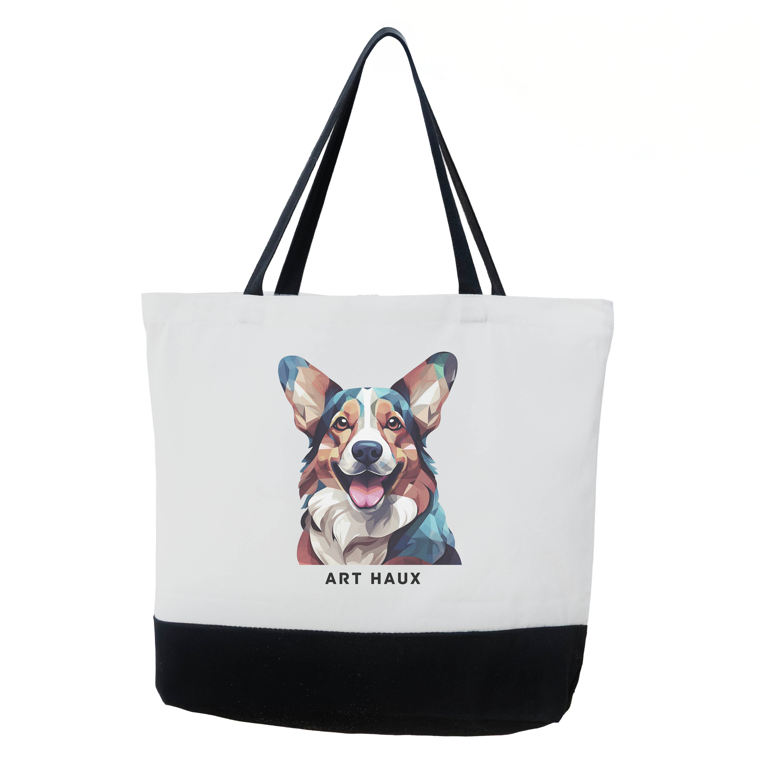 Corgi Chic Graphic Art Bag image 0