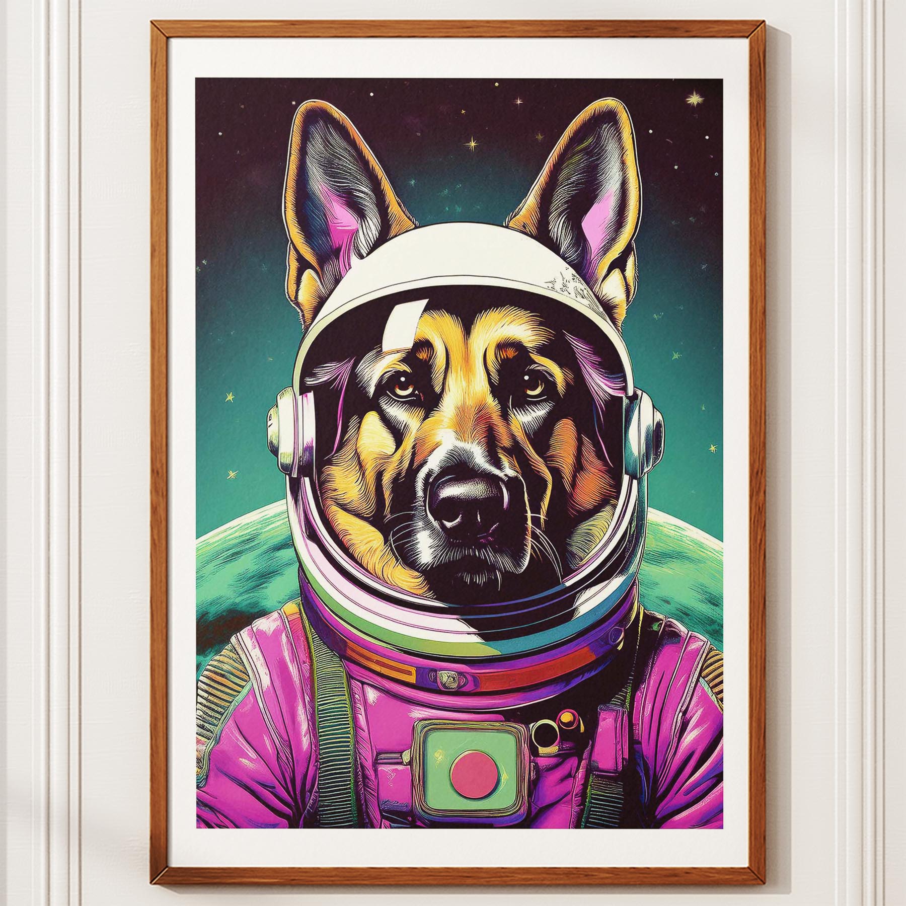 German Shepherd Space Dogs Series image 10