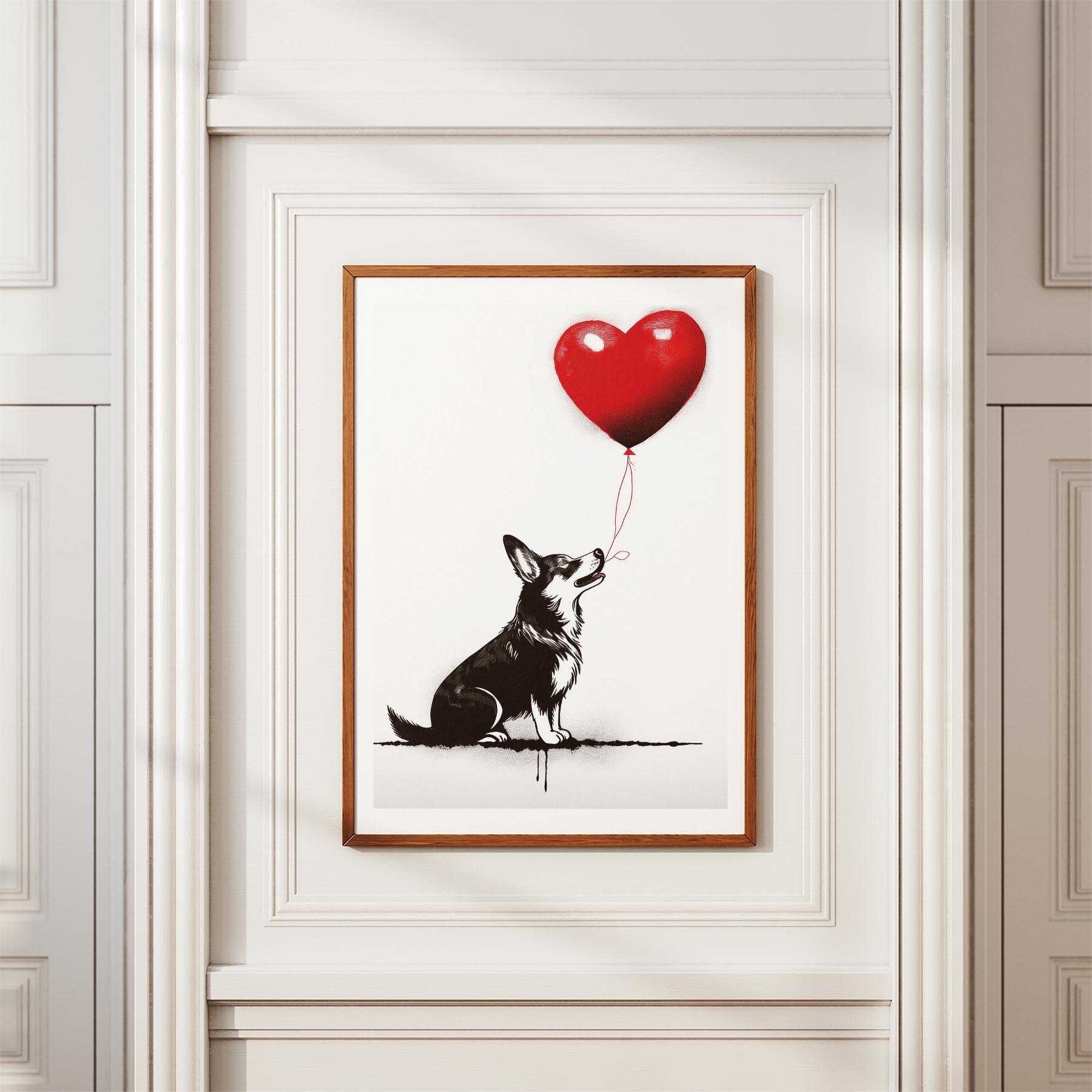 Corgi DOGSY Series inspired by the Art of Banksy image 3