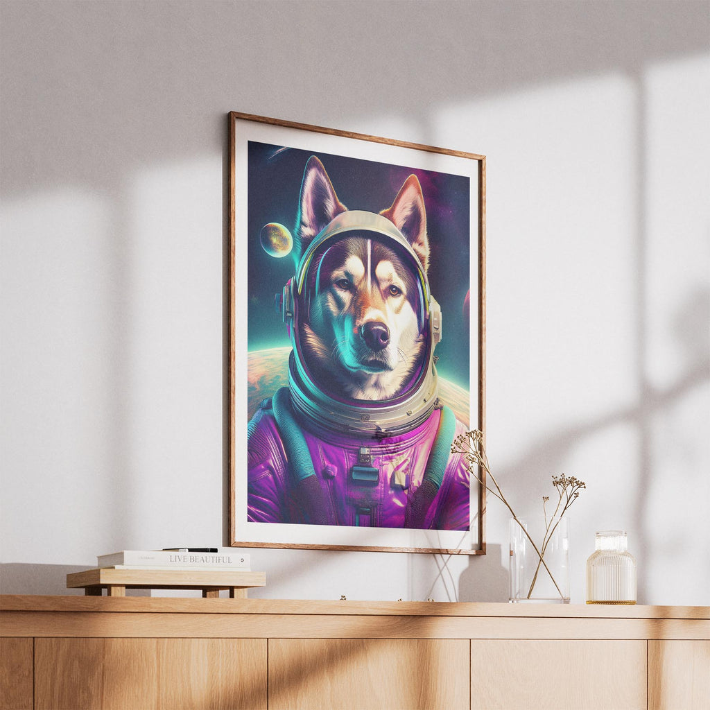 Siberian Husky Space Dogs Series image 5