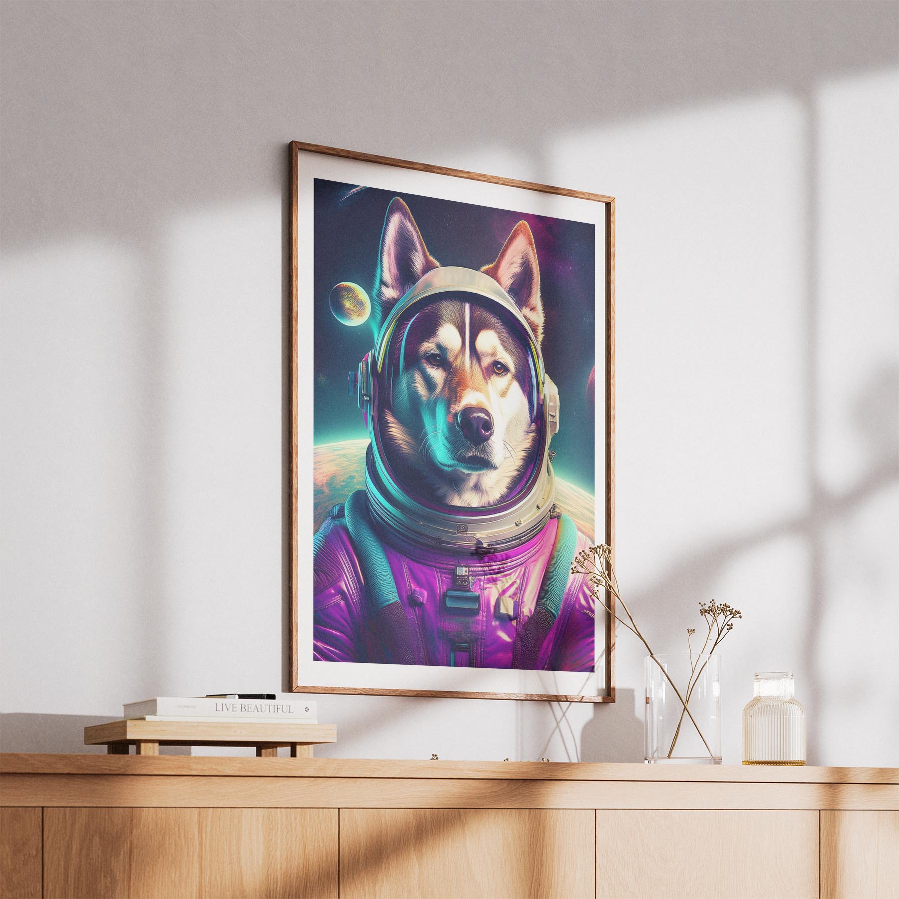 Siberian Husky Space Dogs Series image 5