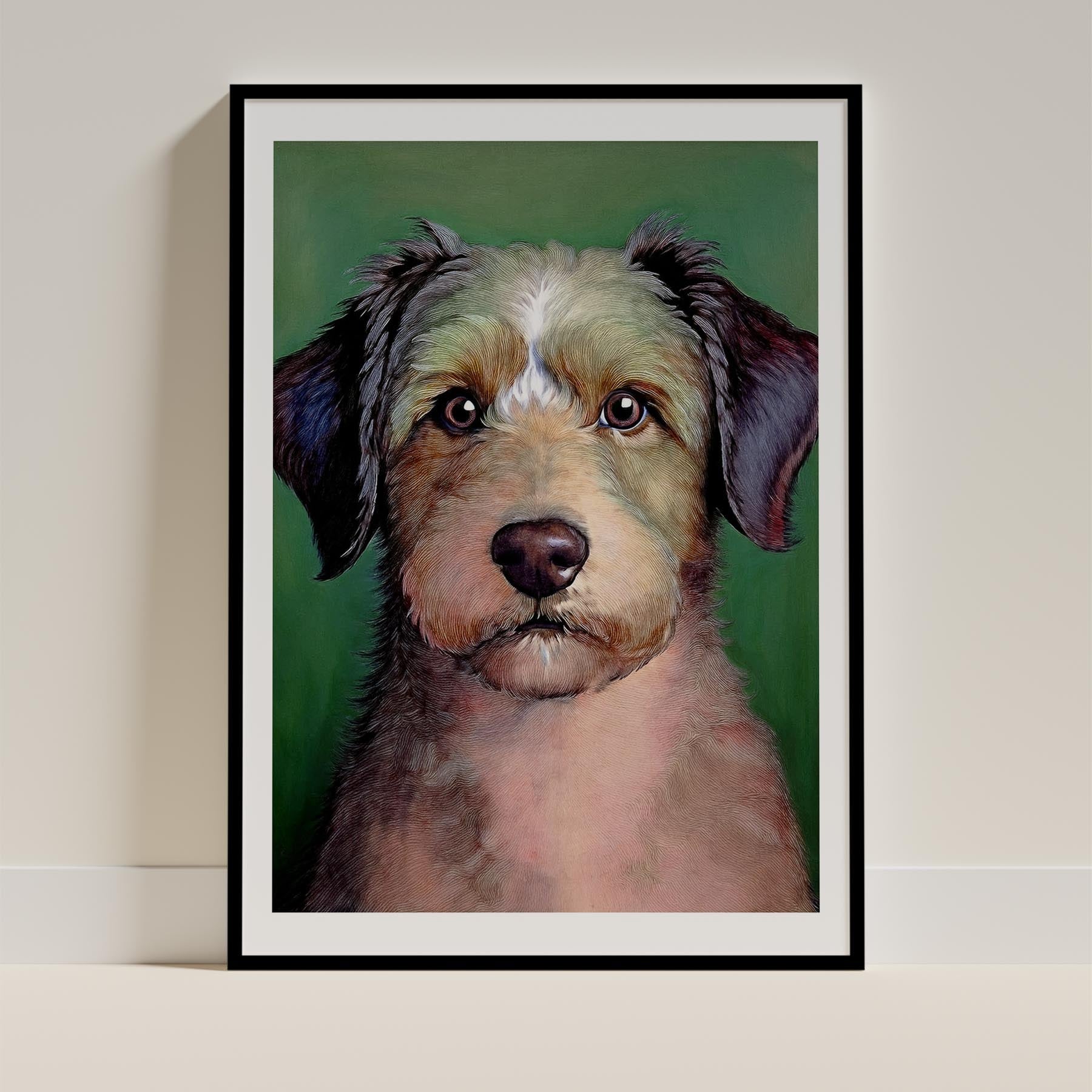 Smithfield Sheepdog Green Painted Series image 0