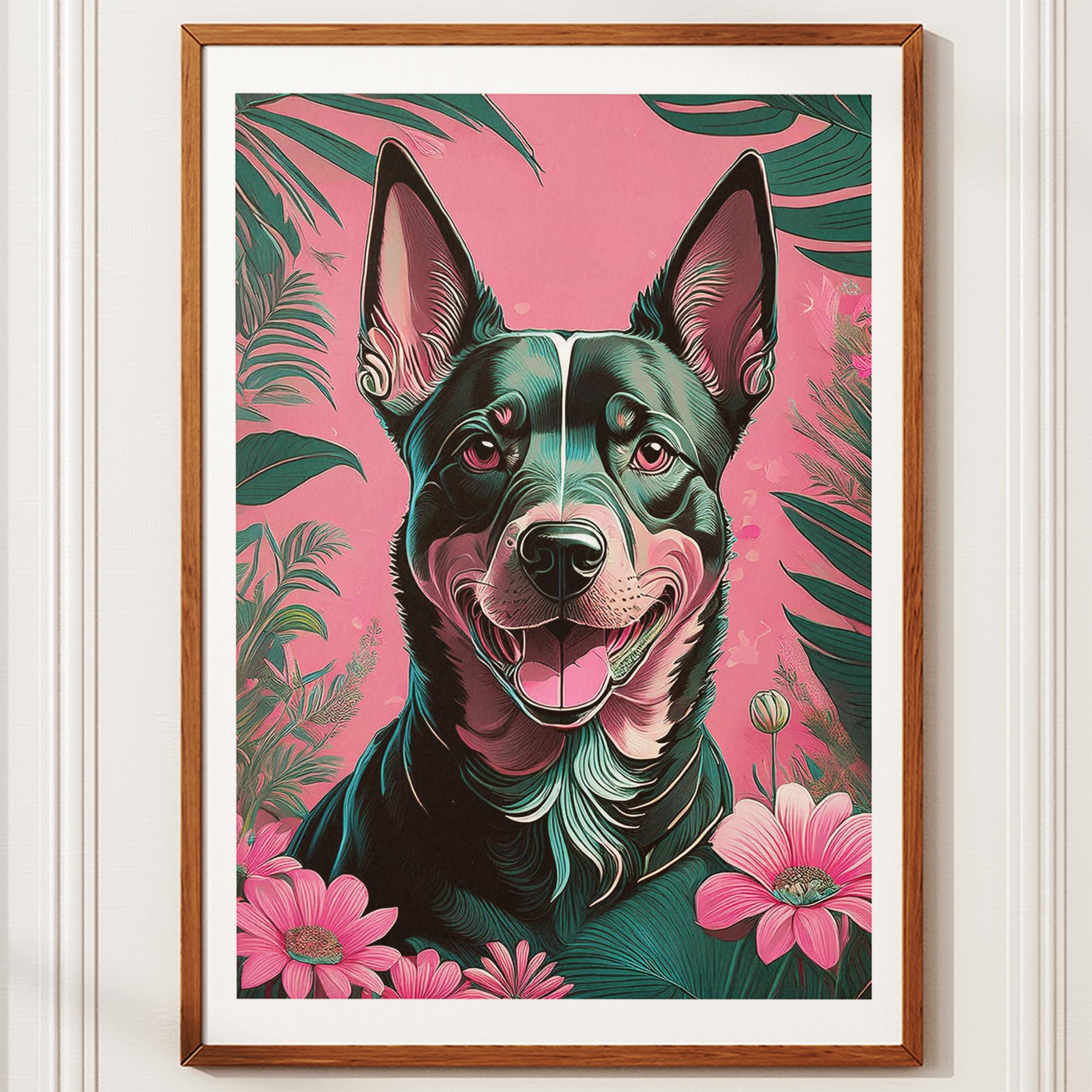 Kelpie Flowery Dog image 10