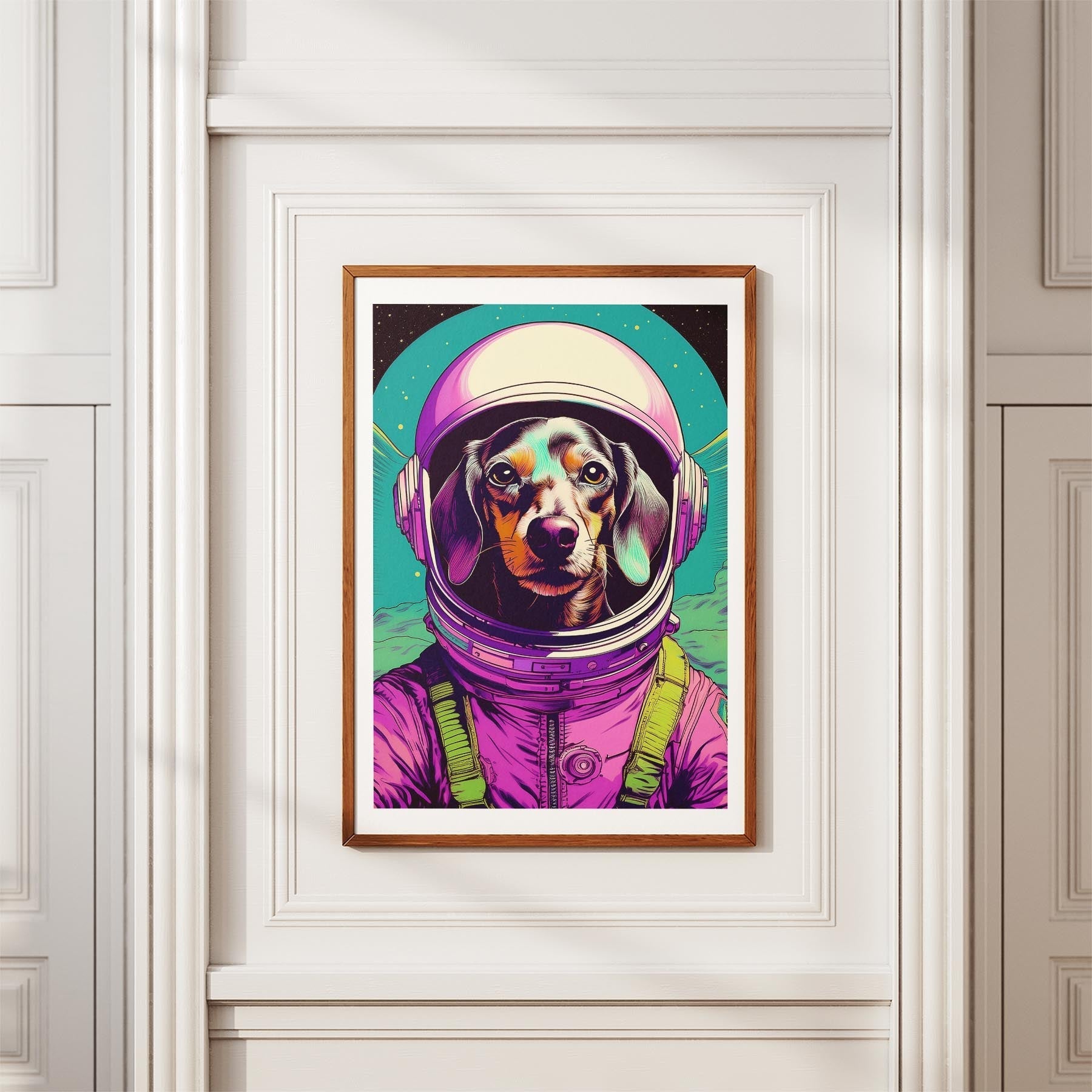 Dachshund Space Dogs Series image 3
