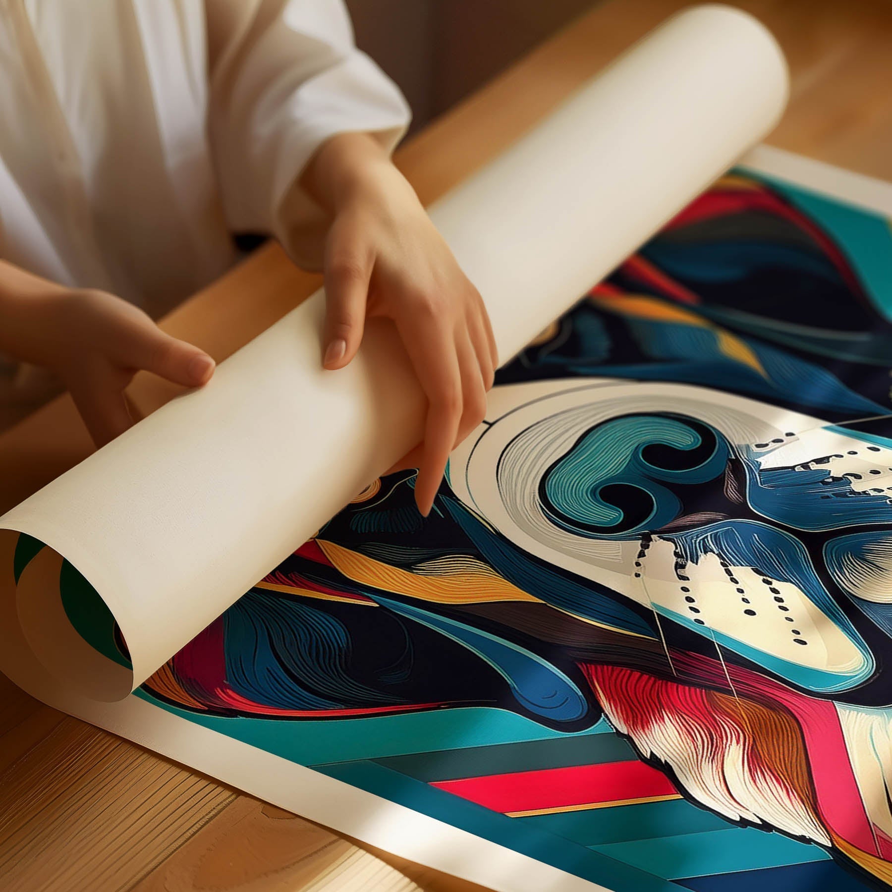 Saint Bernard Colour Graphics image 1