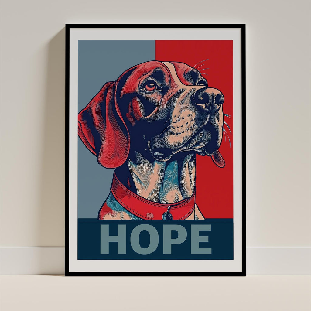 English Pointer HOPE Series Inspired by the Obama Poster image 11