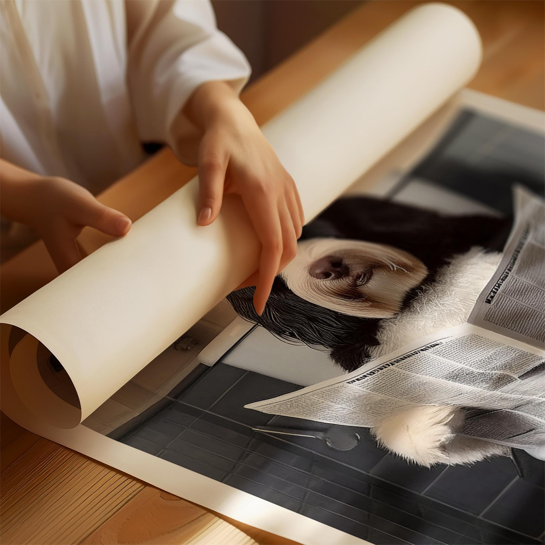 Old English Sheepdog Toilet Humour Dog Series image 1