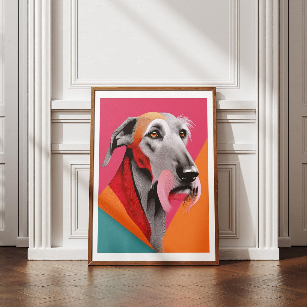 Irish Wolfhound Modern Pop Dog Series image 4