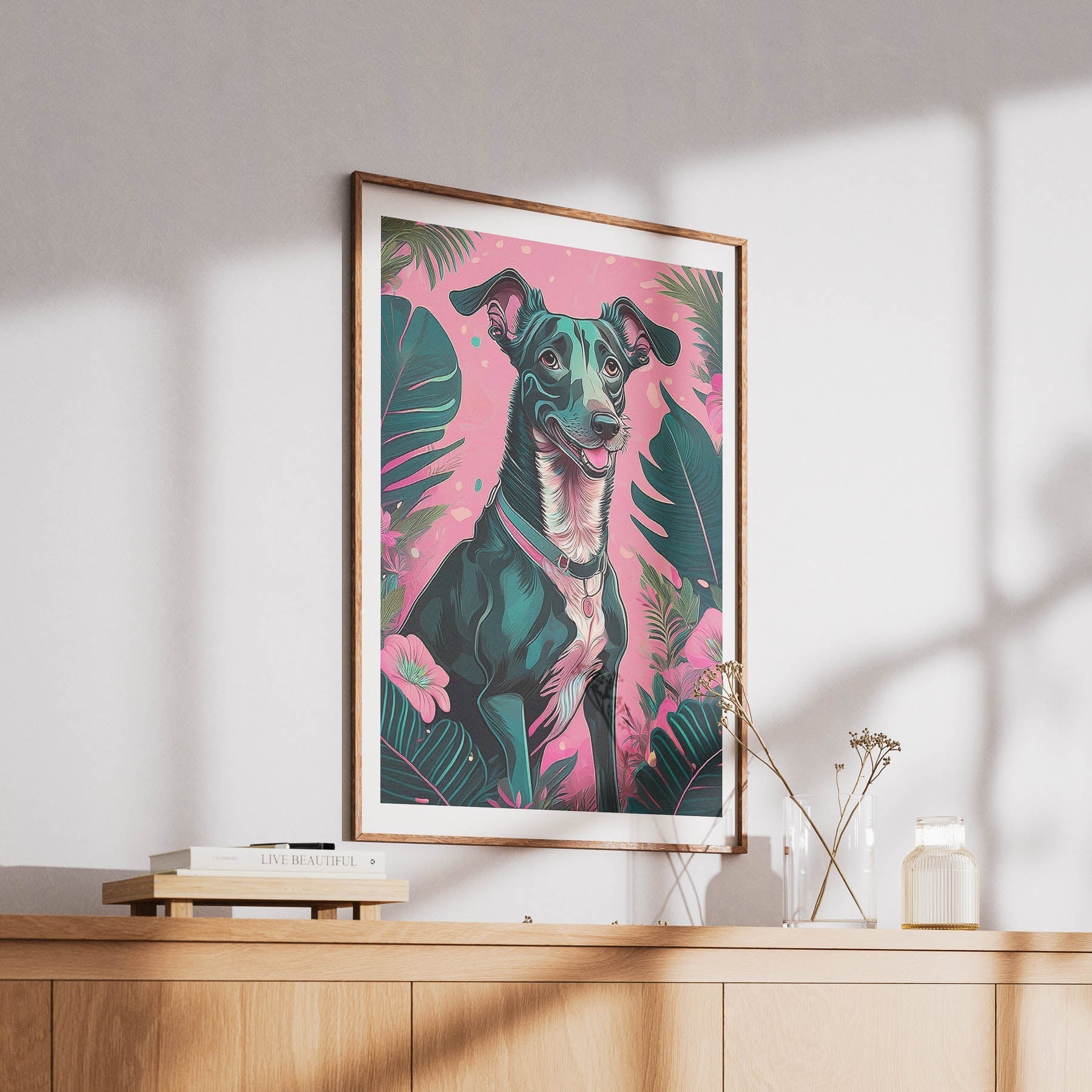 Greyhound Flowery Dog image 6