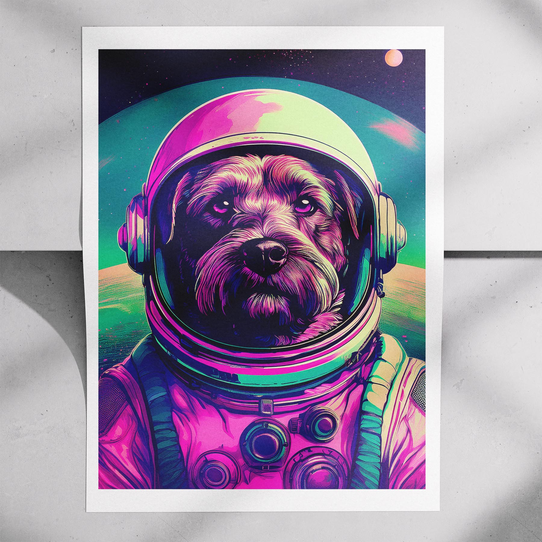Border Terrier Space Dogs Series image 7
