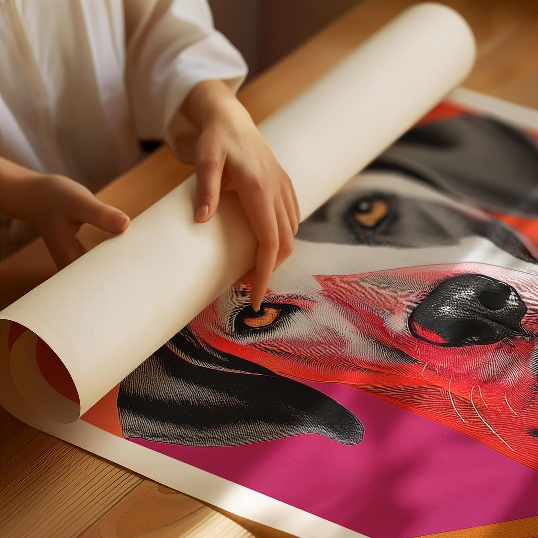 Dalmatian Modern Pop Dog Series image 1