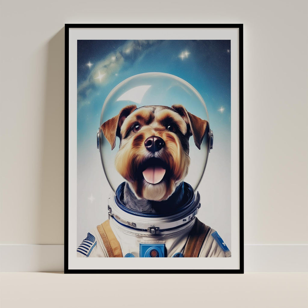 Schnauzer Astronaut Dog Series image 11