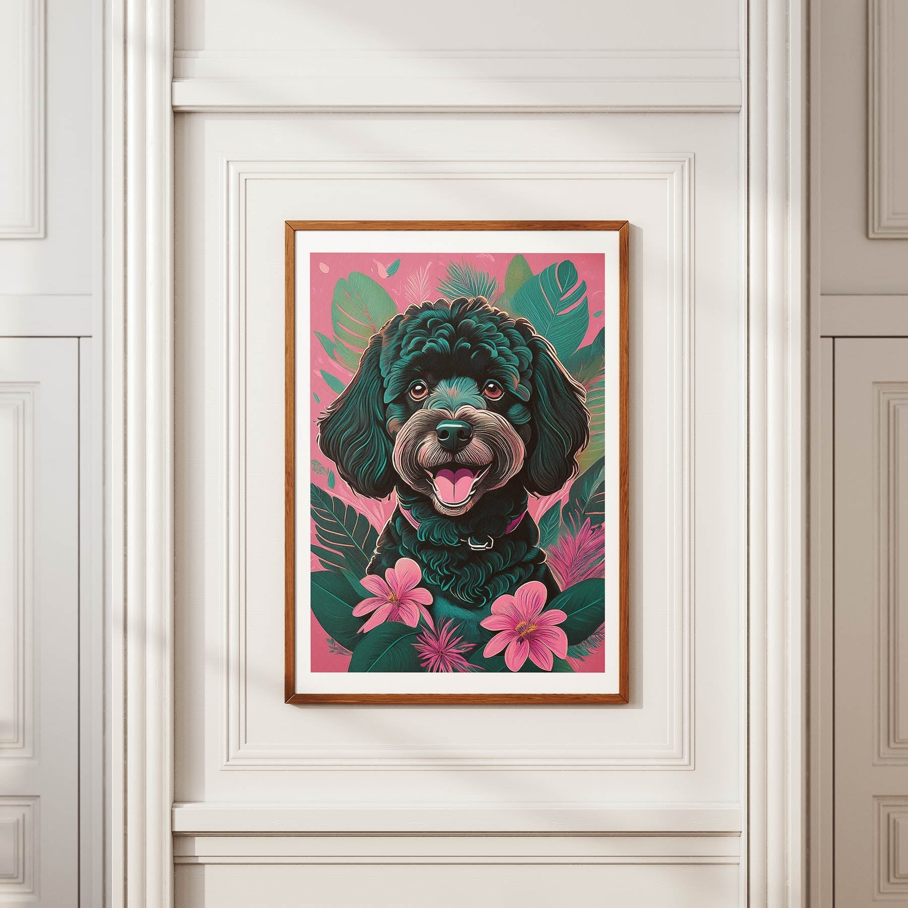 Spoodle Flowery Dog image 3