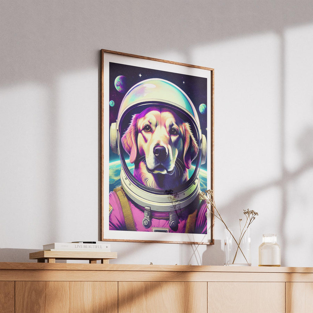 Golden Retriever Space Dogs Series image 5