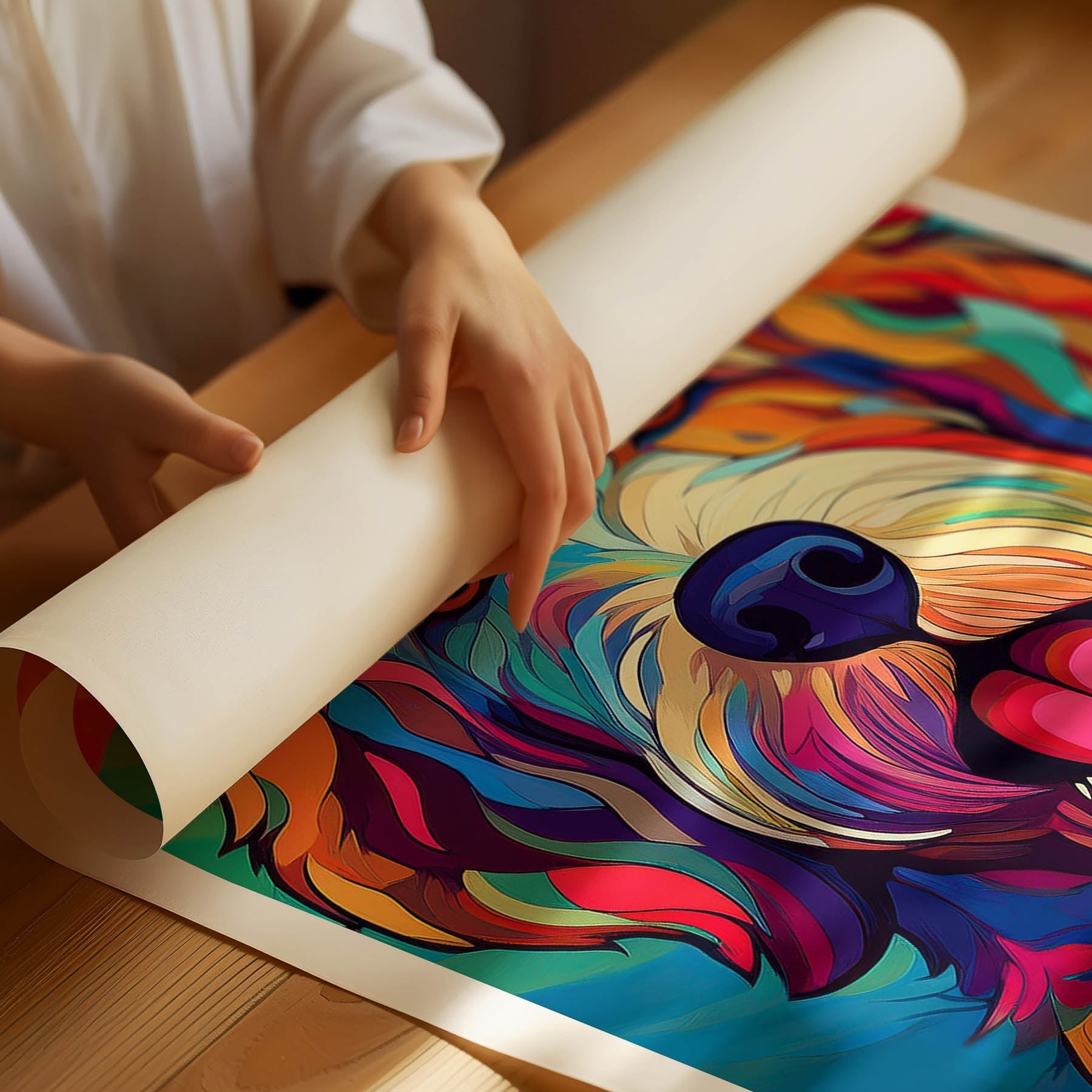 Labradoodle Colour Graphics 1 image 1