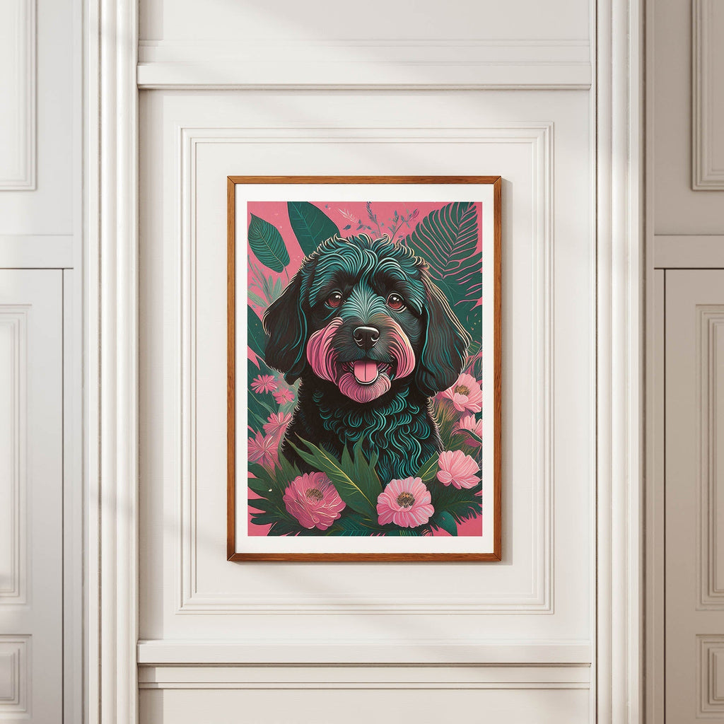 Groodle Flowery Dog image 3