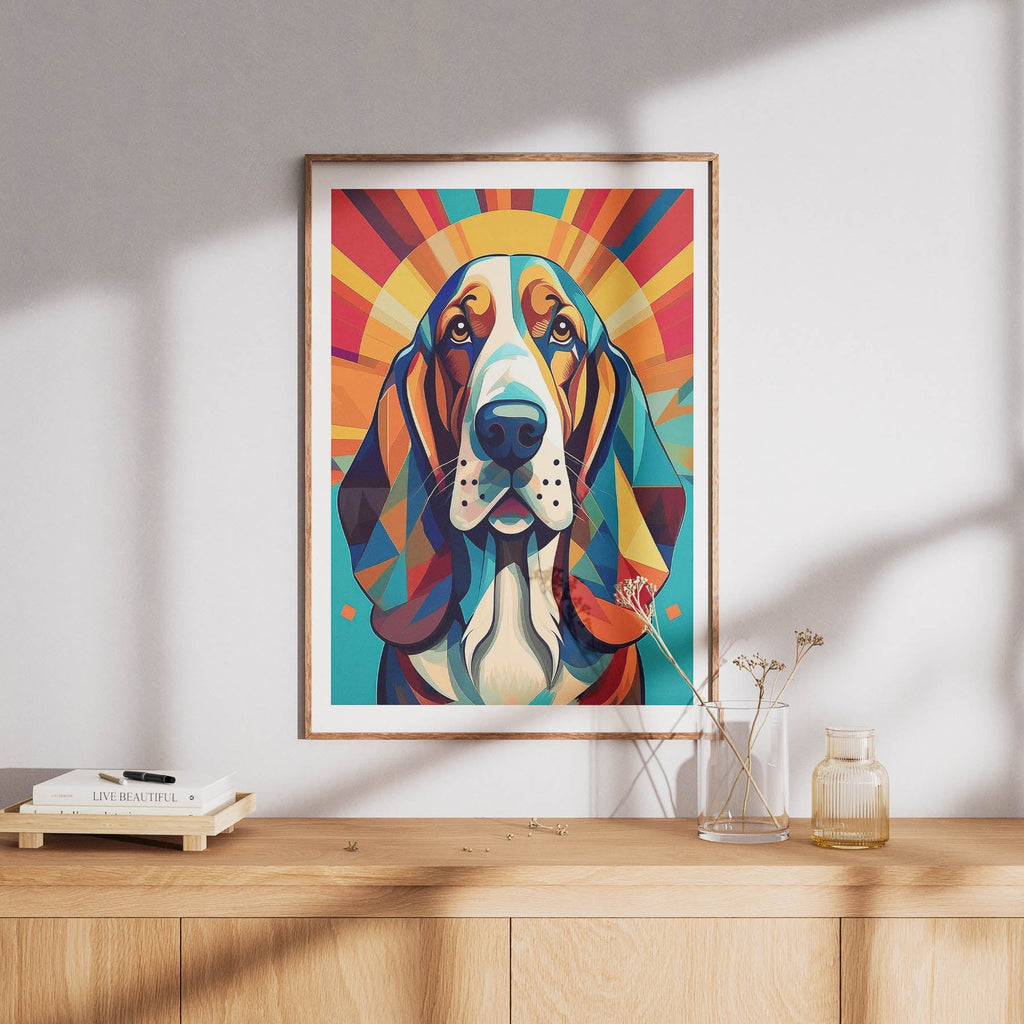 Basset Hound Colour Graphics 1 image 8