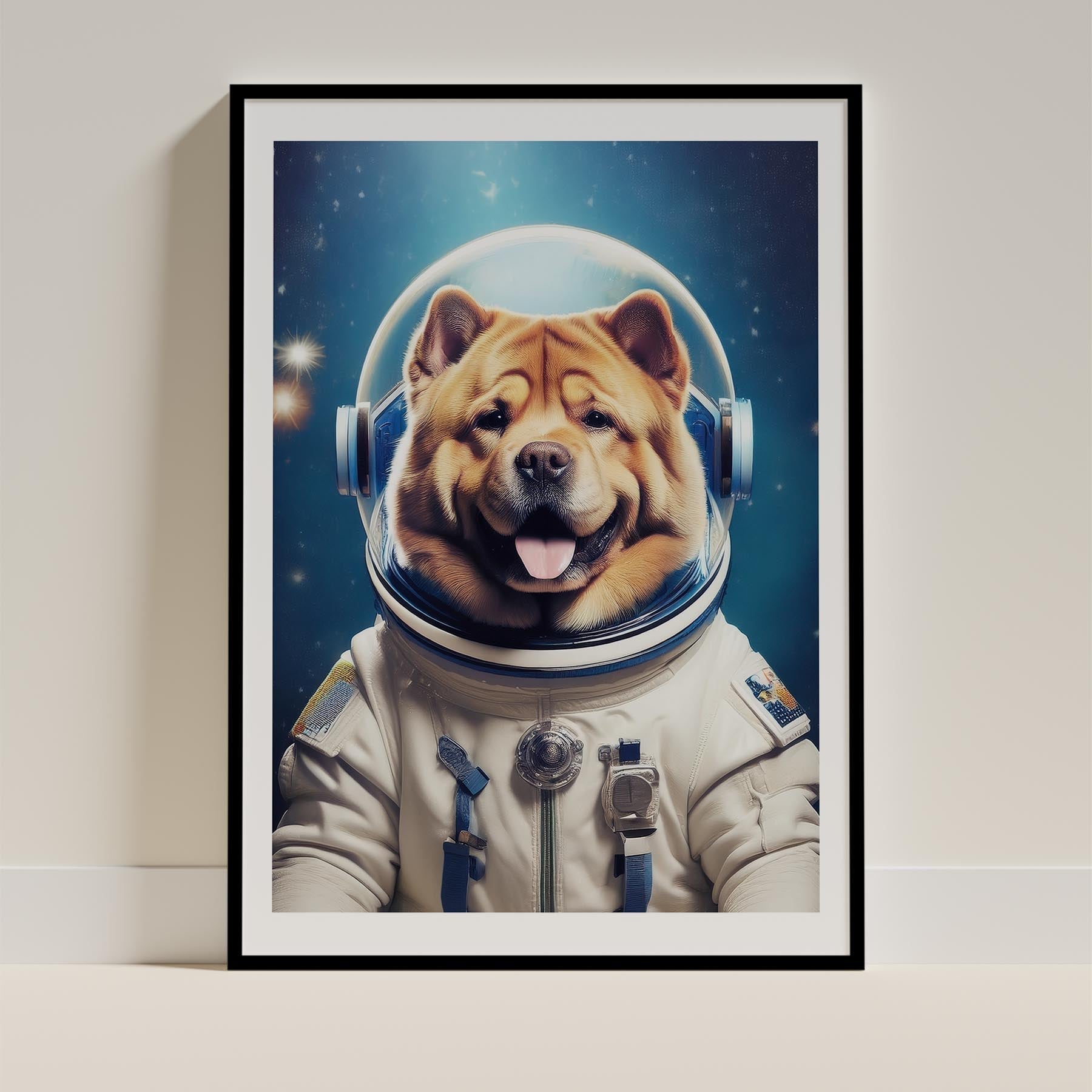 Chow Chow Dog Art Print Unframed Vol 1 | 11 Unique Designs | Wall Art Gift for Dog Lovers - Image 8 | Dogsy & Co