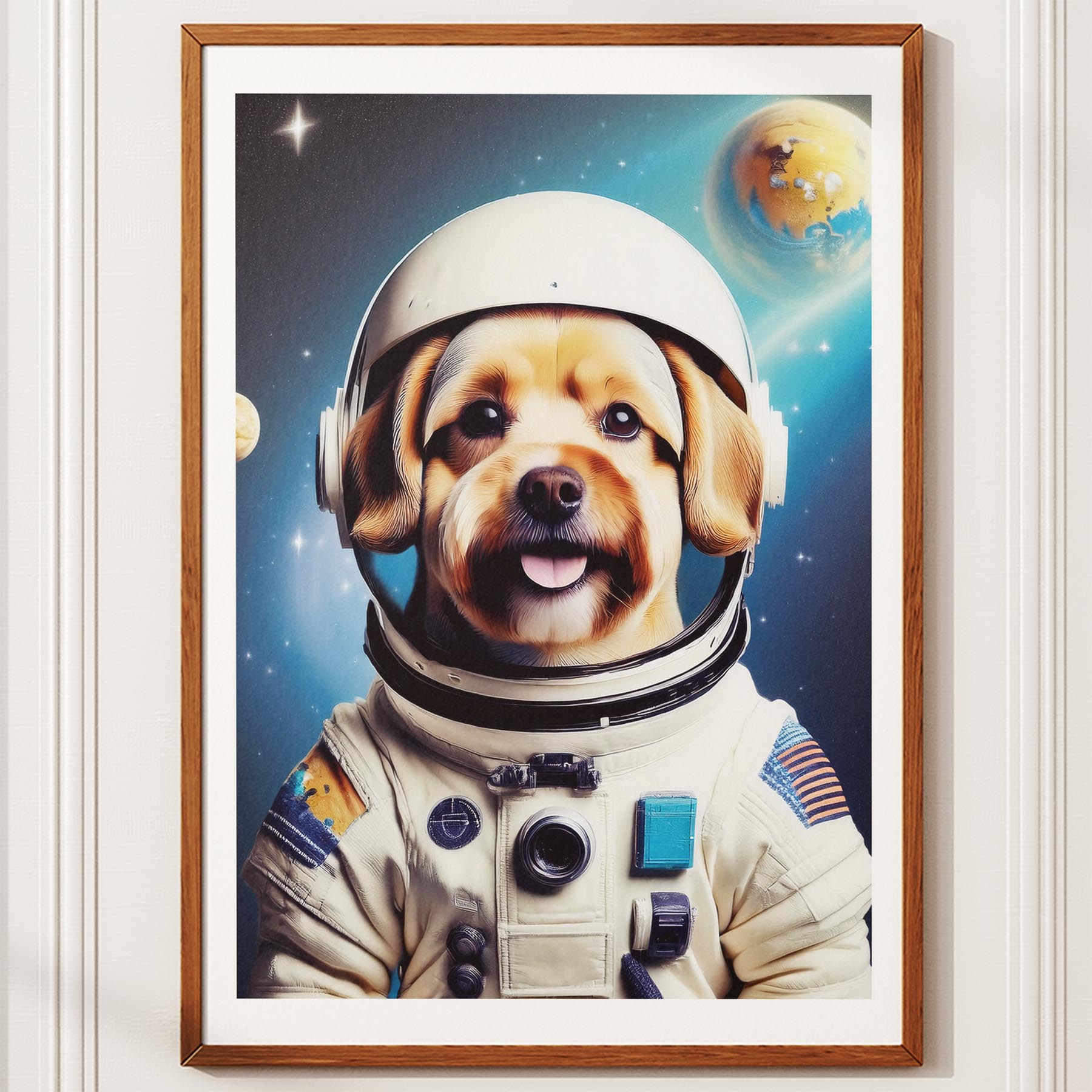 Havanese Astronaut Dog Series image 10