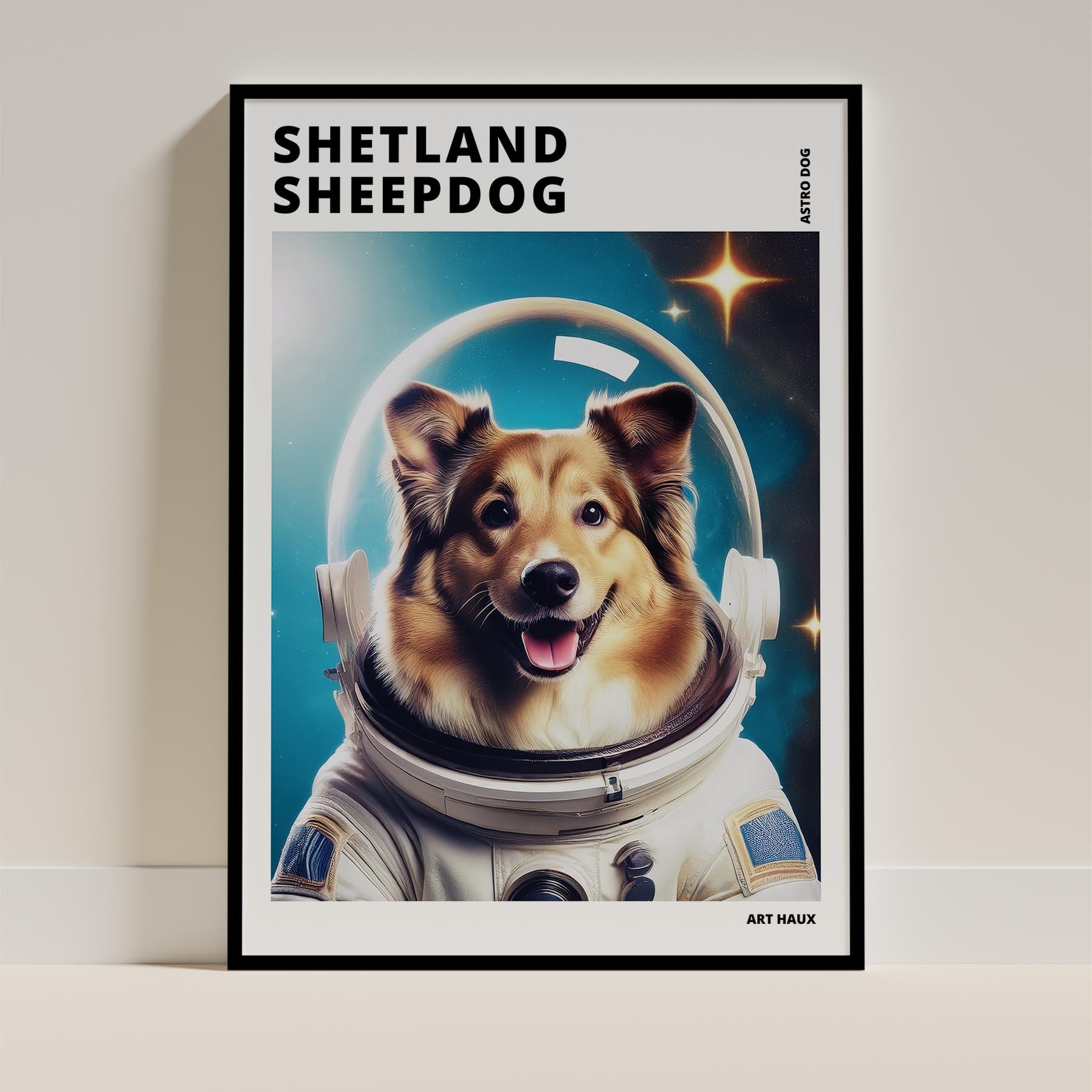Shetland Sheepdog Dog Art Print Unframed | 7 Unique Designs | Wall Art Gift for Dog Lovers - Image 5 | Dogsy & Co