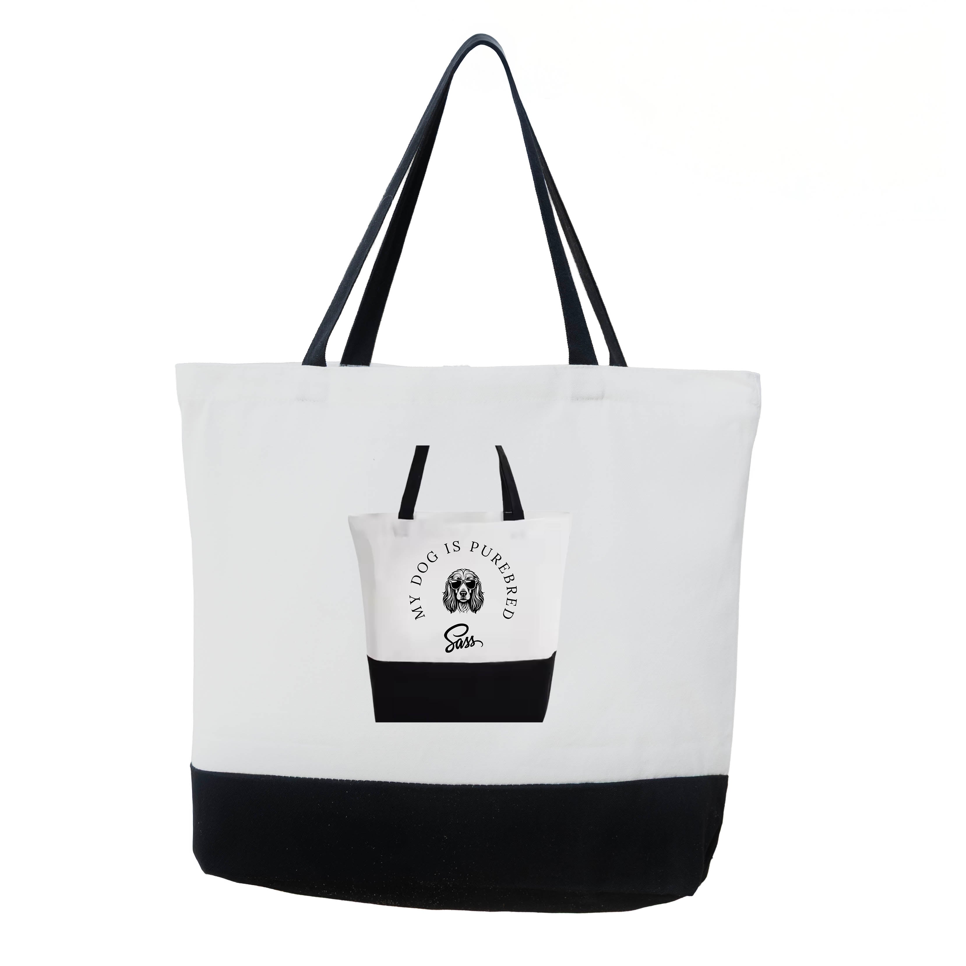 Afghan My Dog is Purebred Sass Bag image 0