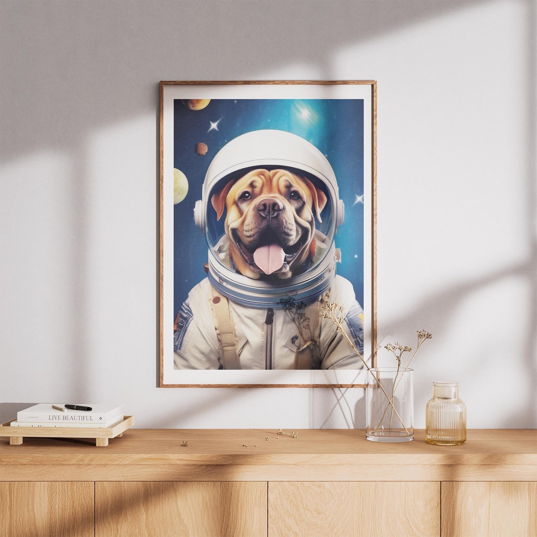 Bullmastiff Astronaut Dog Series image 8