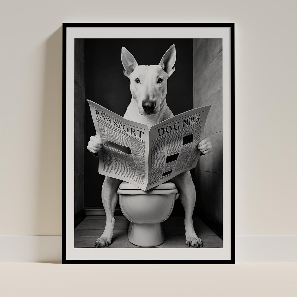 Bull Terrier Toilet Humour Dog Series 2 image 0