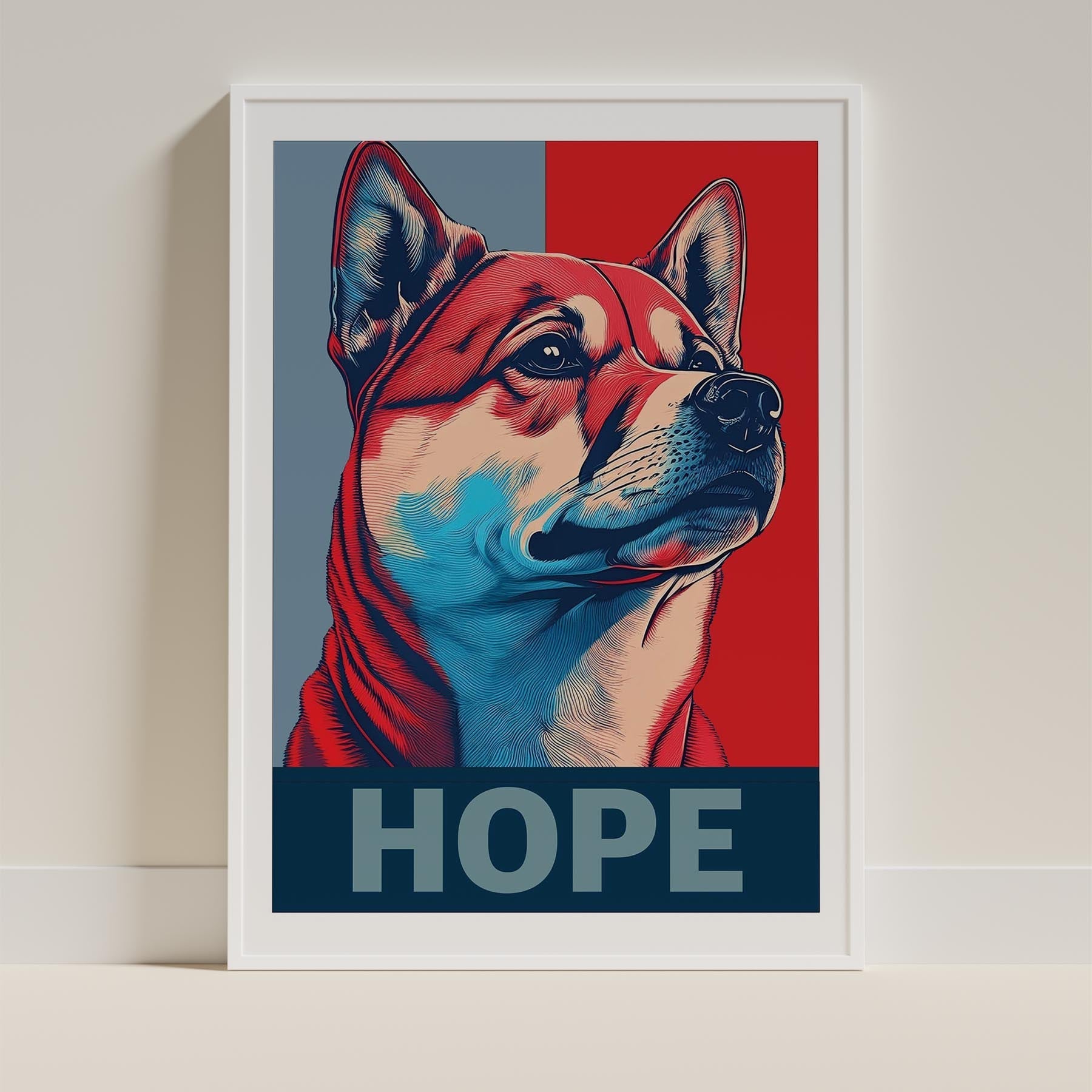 Shiba HOPE Series Inspired by the Obama Poster image 9