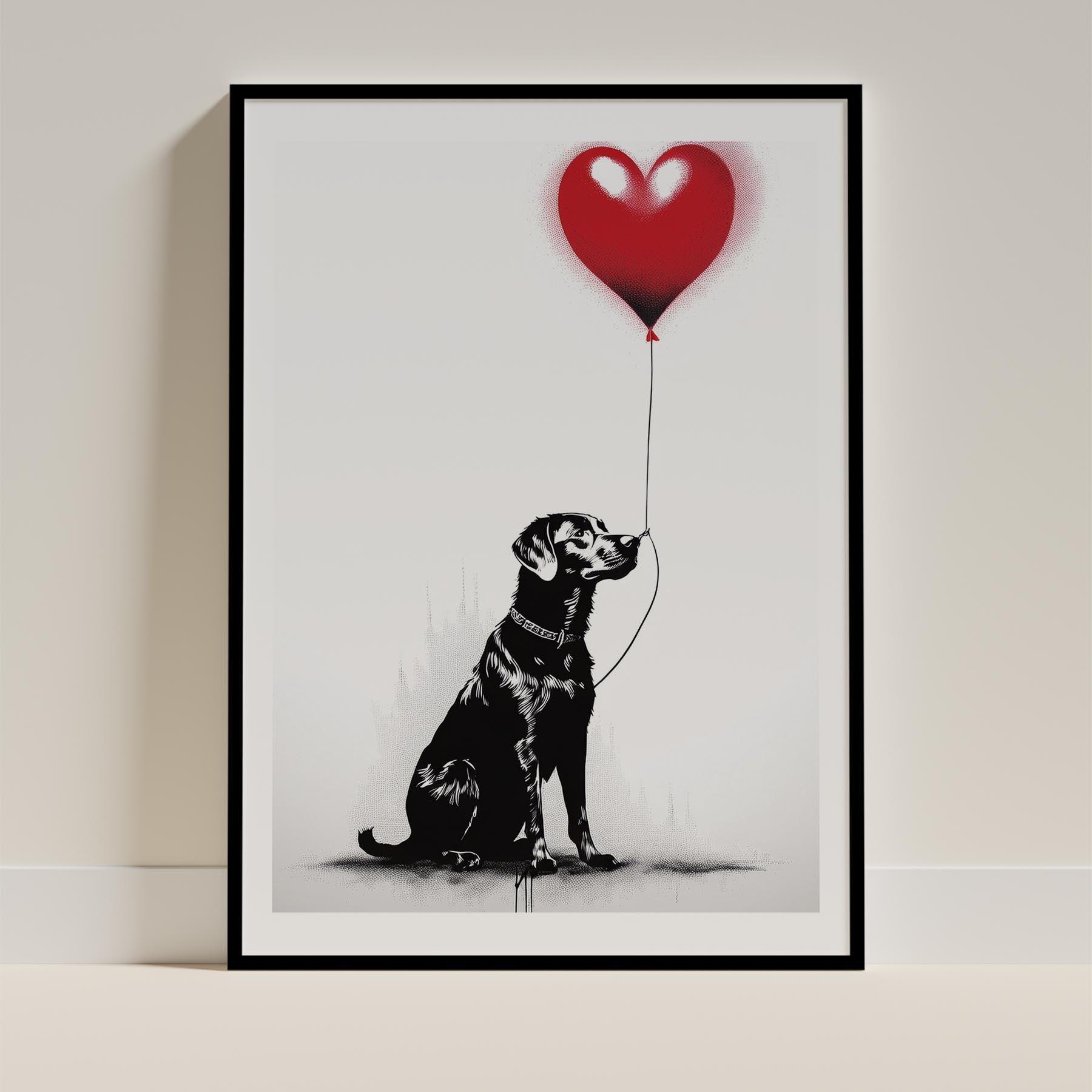 Labrador Retriever DOGSY Series inspired by the Art of Banksy image 12
