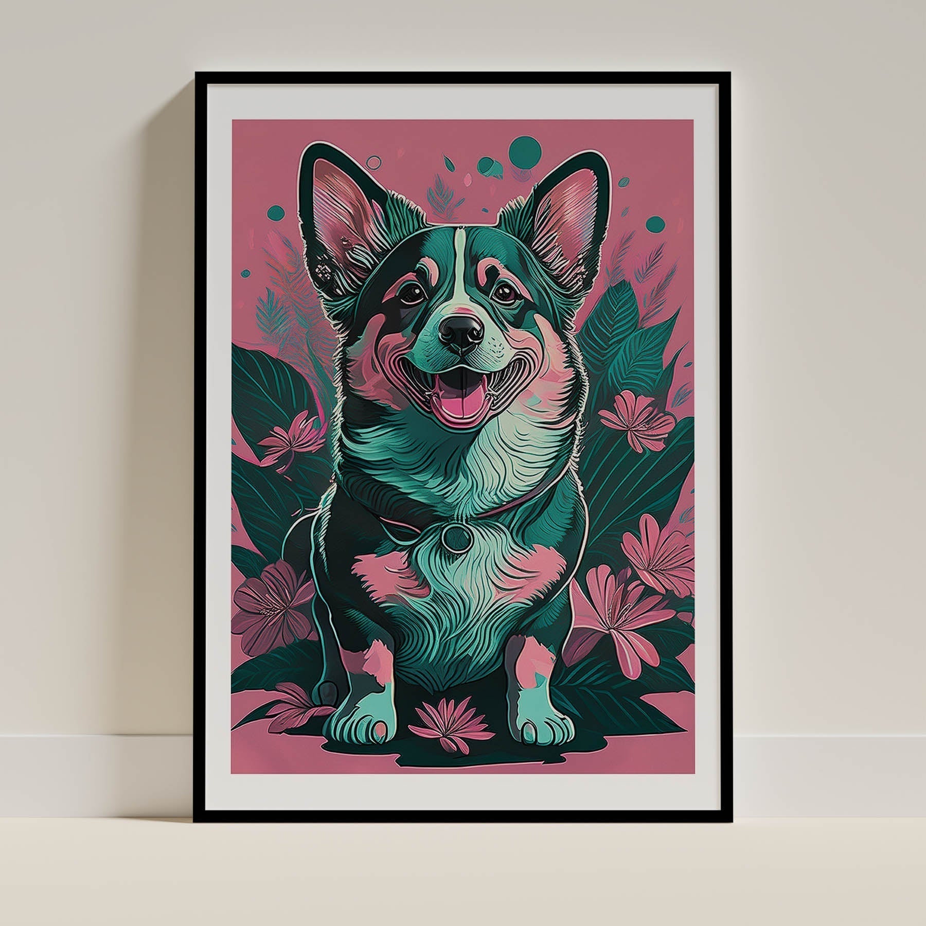 Corgi Dog Art Print Unframed Vol 2 | 6 Unique Designs | Wall Art Gift for Dog Lovers - Image 3 | Dogsy & Co