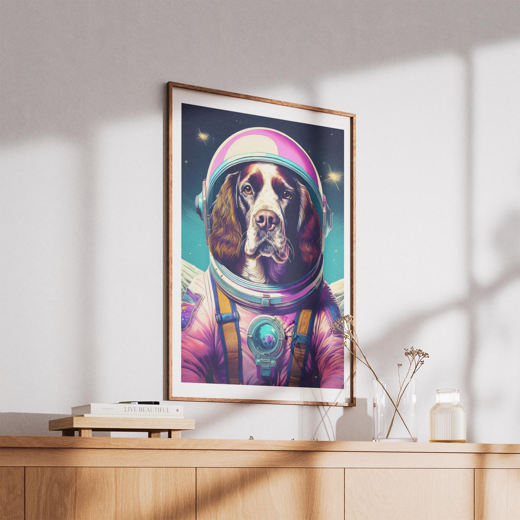 English Springer Spaniel Space Dogs Series image 5