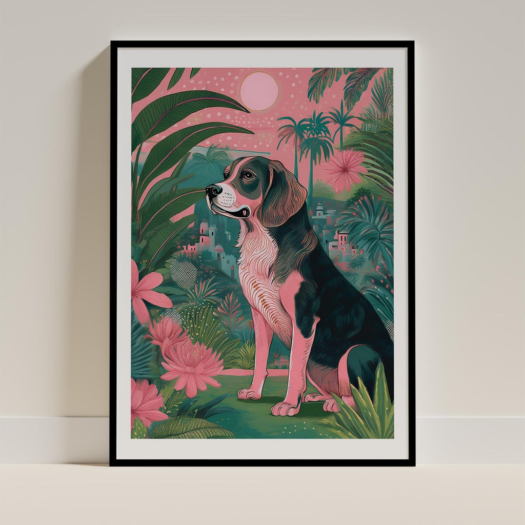 Beagle Flowery Dog image 11