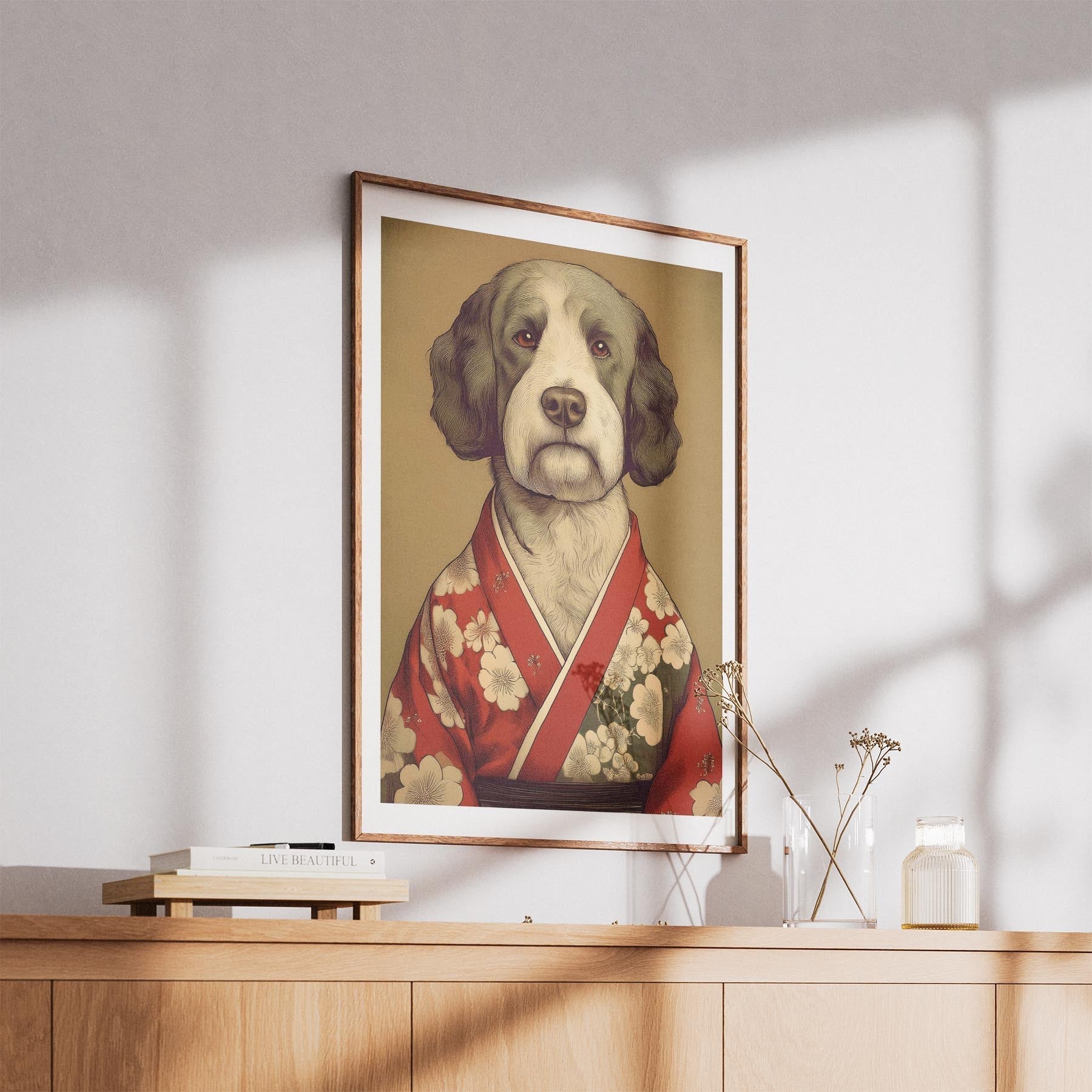 Spanish Water Dog Japanse Kimono Dog Series image 5