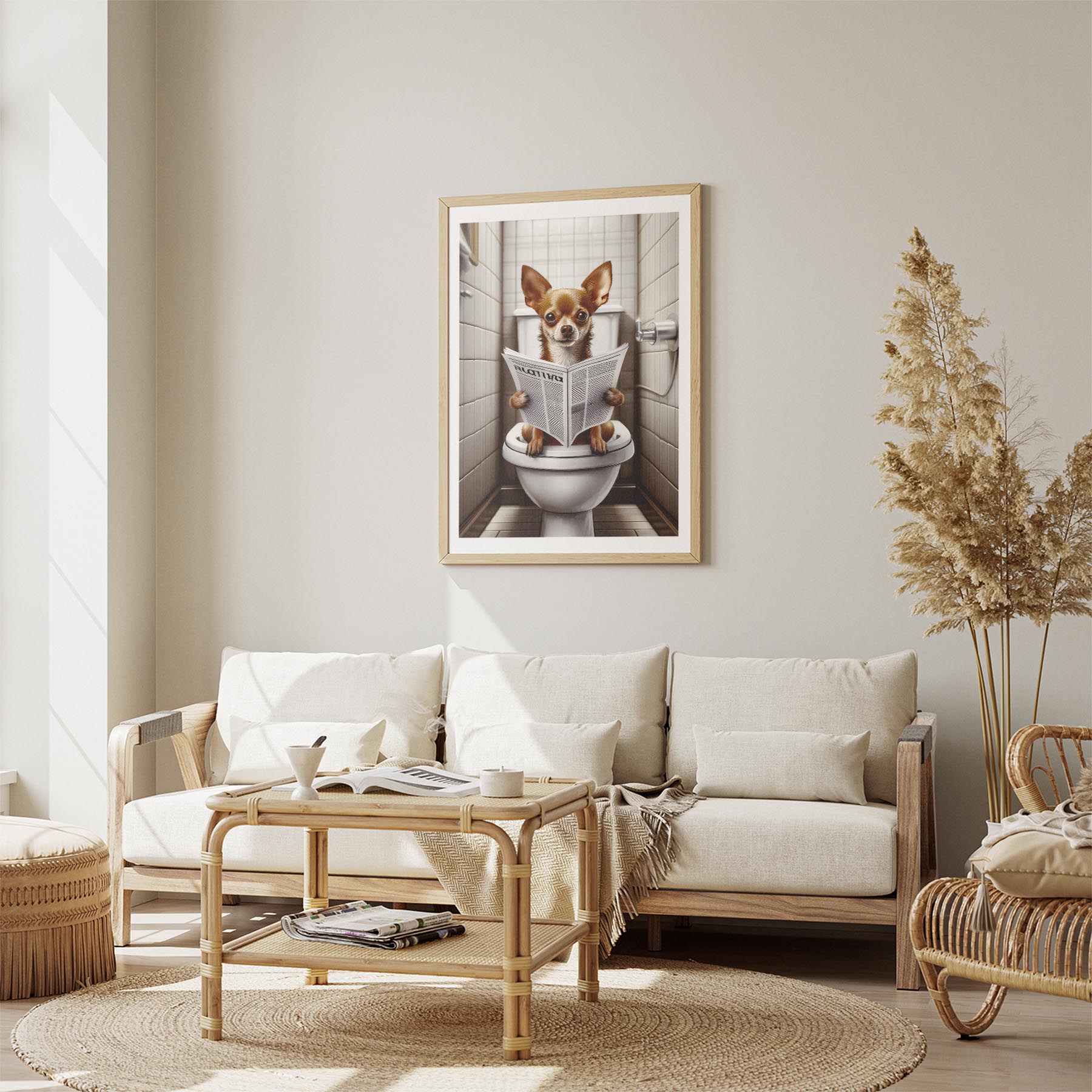 Chihuahua Toilet Humour Dog Series 1 image 2