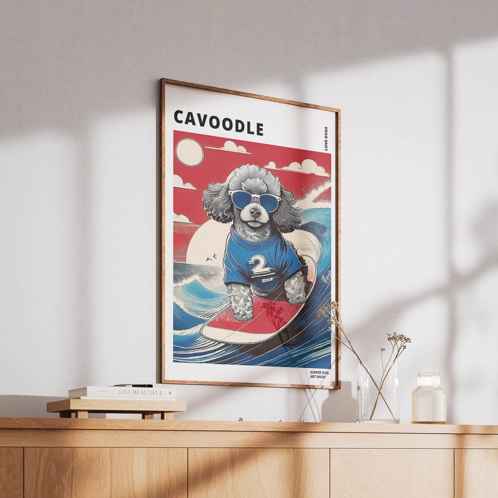 Cavoodle Hokosai Surfer Dogs 1 image 6