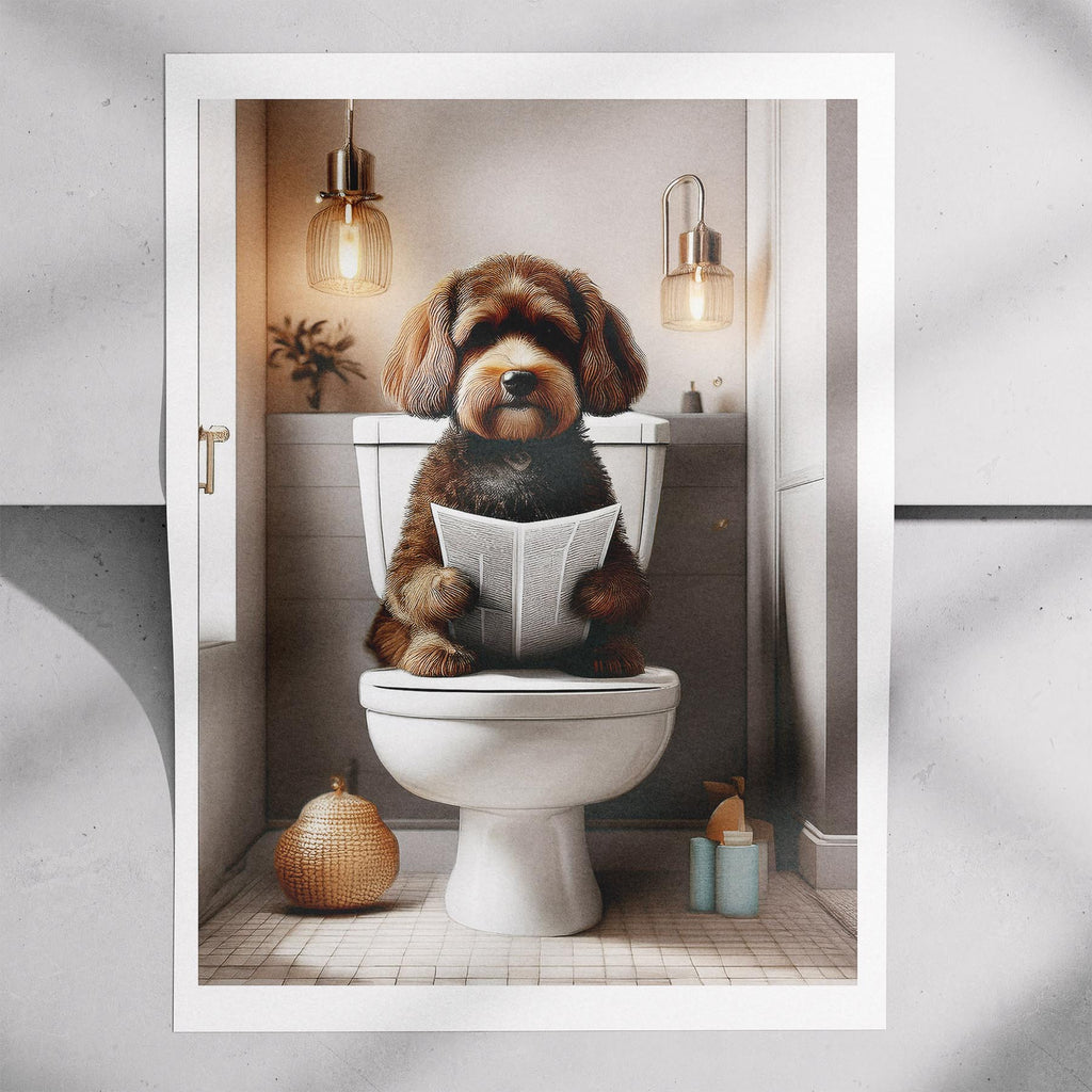 Cavoodle Toilet Humour Dog Series 2 image 7