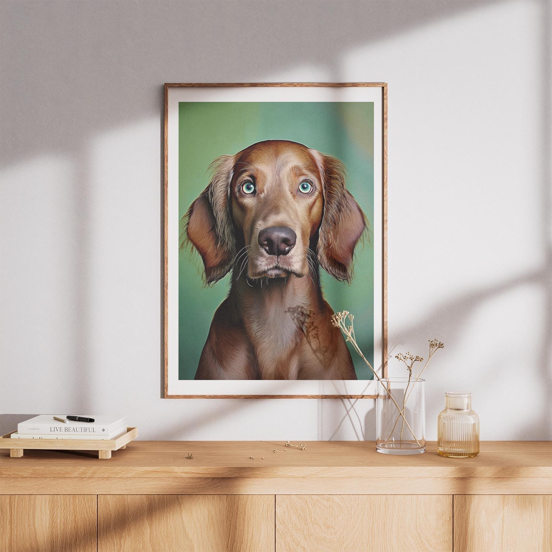 Irish Setter Green Painted Series image 8