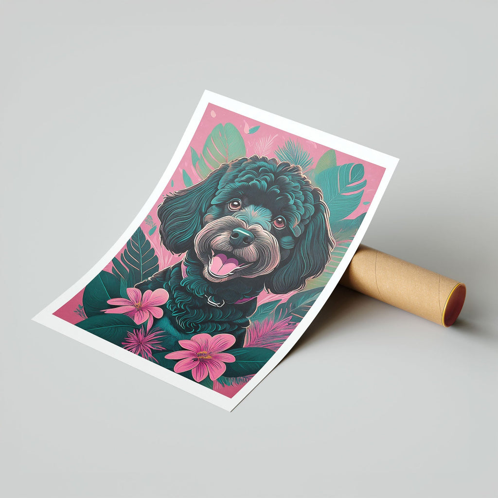 Spoodle Flowery Dog image 7