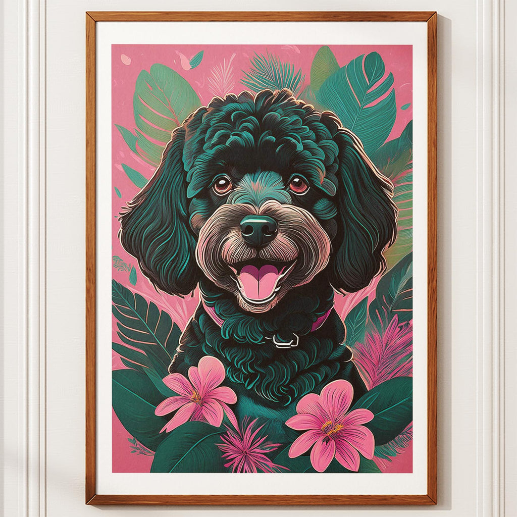 Spoodle Flowery Dog image 12