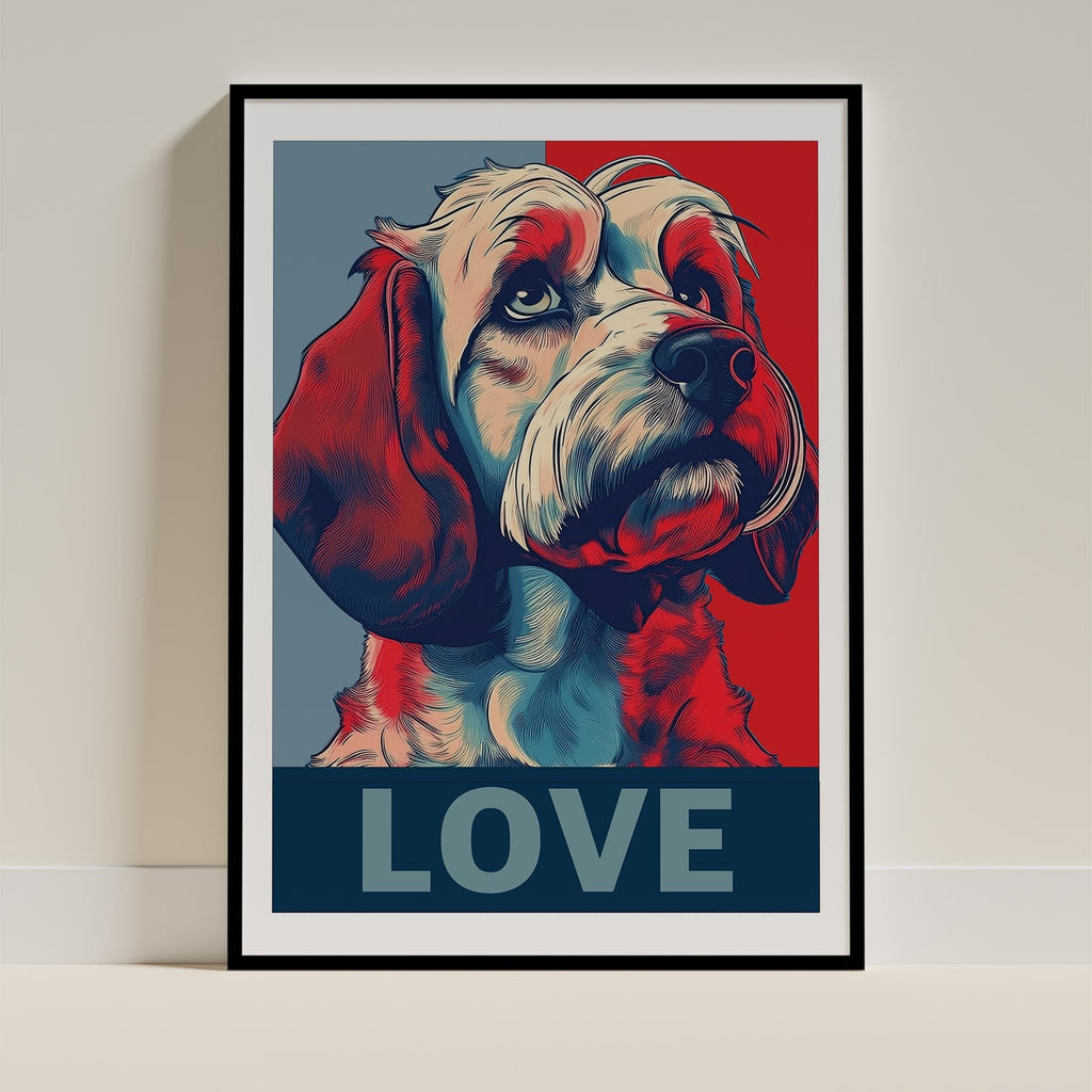 Cavoodle LOVE Series Inspired by the Obama Poster image 0