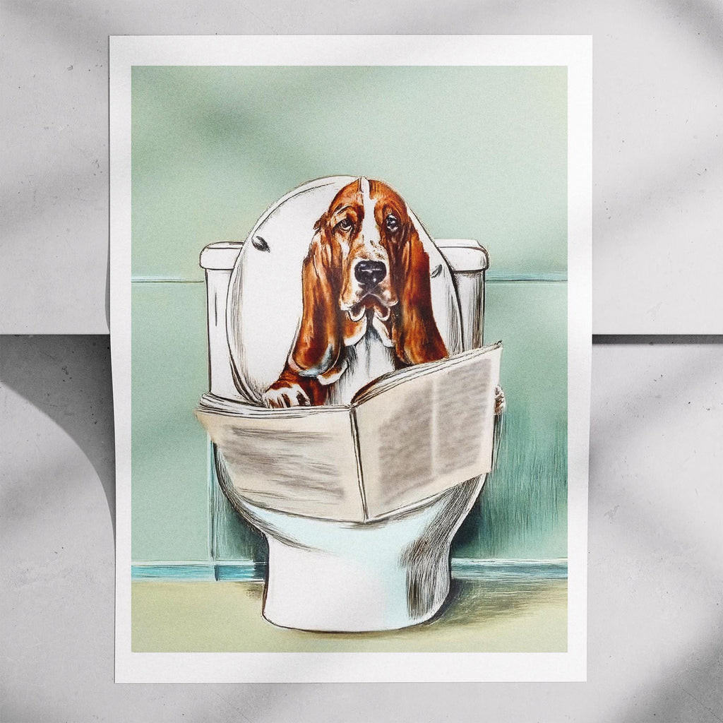Beagle Toilet Humour Dog Series 3 image 7