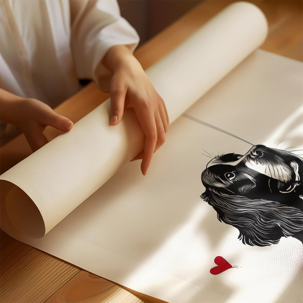 English Springer Spaniel DOGSY Series inspired by the Art of Banksy with text Do image 1