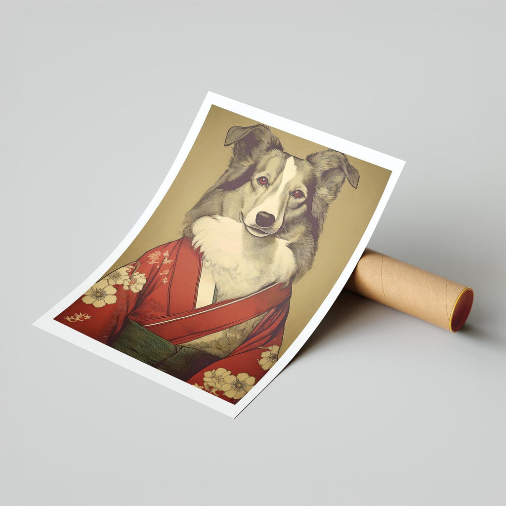Shetland Sheepdog Japanse Kimono Dog Series image 6