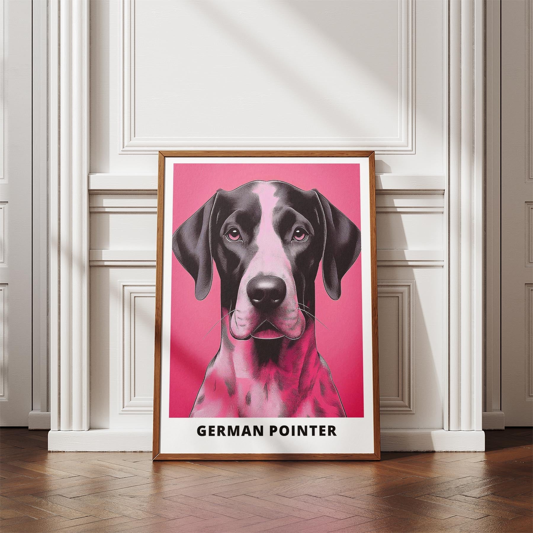 German Pointer Pink and Black Dog Series 1 image 4