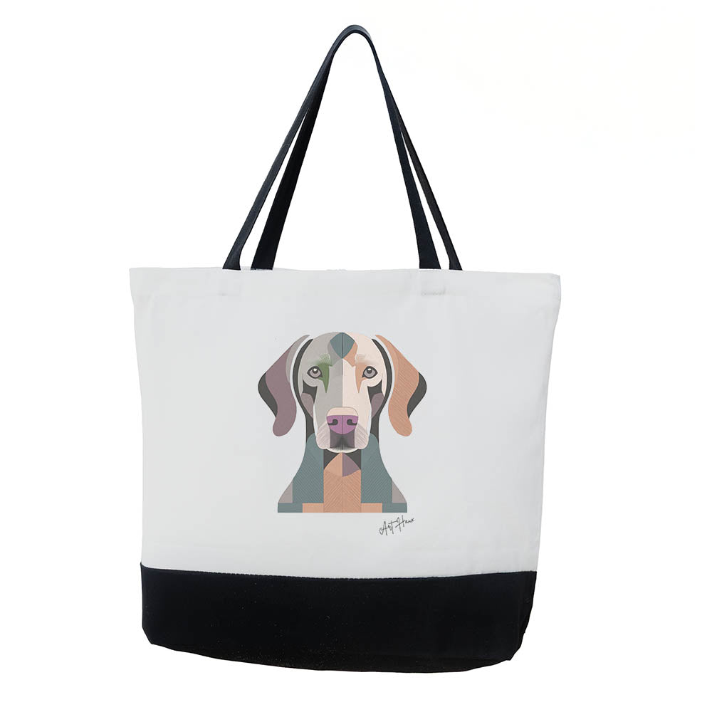 Weimaraner Vintage Chic Graphic Bag image 0