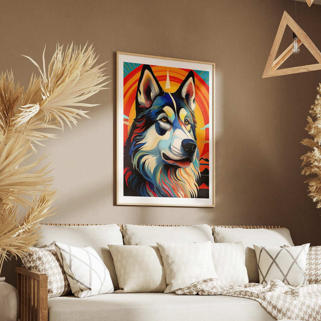 Alaskan Malamute Colour Graphics image 5